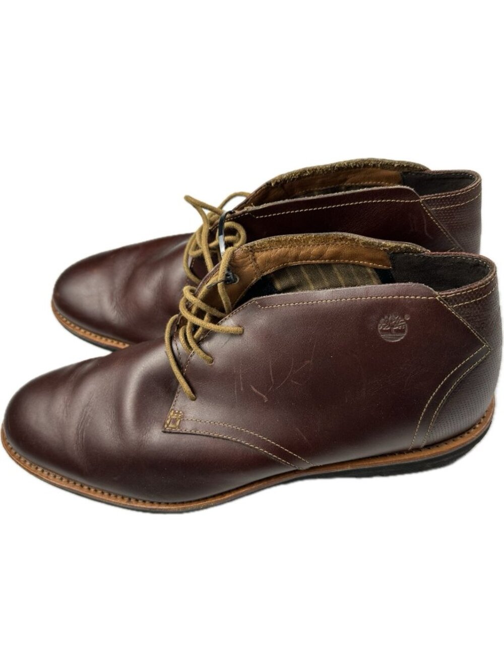 Timberland Boots Men's Earthkeepers Kempton Leather Chukka Brown Full Grain 13